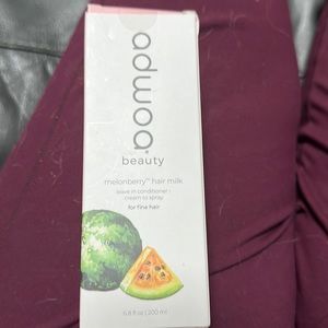 adwoa 6.8 oz mellonberry hair milk. Leave in conditioner for fine hair